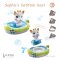 (กล่องซีด) ของเล่นยีราฟเรือใบลอยน้ำ Bathtub Boat - Sophie la girafe®